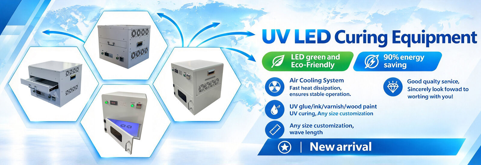 UV LED নিরাময় সরঞ্জাম