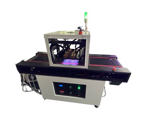 কনভেয়র বেল্ট ইউভি কিউরিং মেশিন ইউভি ড্রাইং সিস্টেম সিই RoHS সার্টিফিকেট