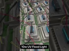 স্টেজ ডেকোরেশনের জন্য 10W 20W 30W UV ফ্লাড লাইট 365nm ওজোন নেই