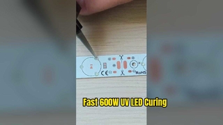 600W UV LED নিরাময় সিস্টেম দ্রুত কালি শুকানোর সমাধান